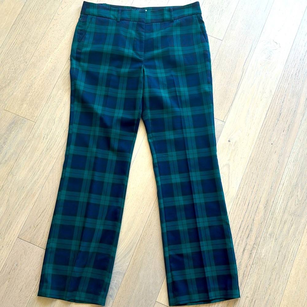 Tommy Hilfiger women's plaid trouser pants size 12